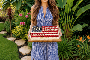 Noellie Americana Flag Cake