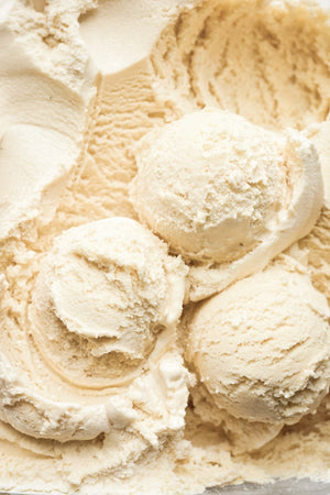 Homemade Vanilla Bean Ice Cream (With an Optional Maple Caramel Swirl)