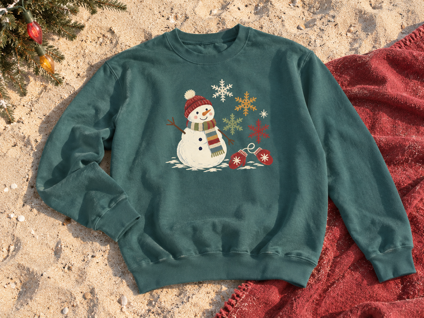 Snowman & Mittens Crewneck