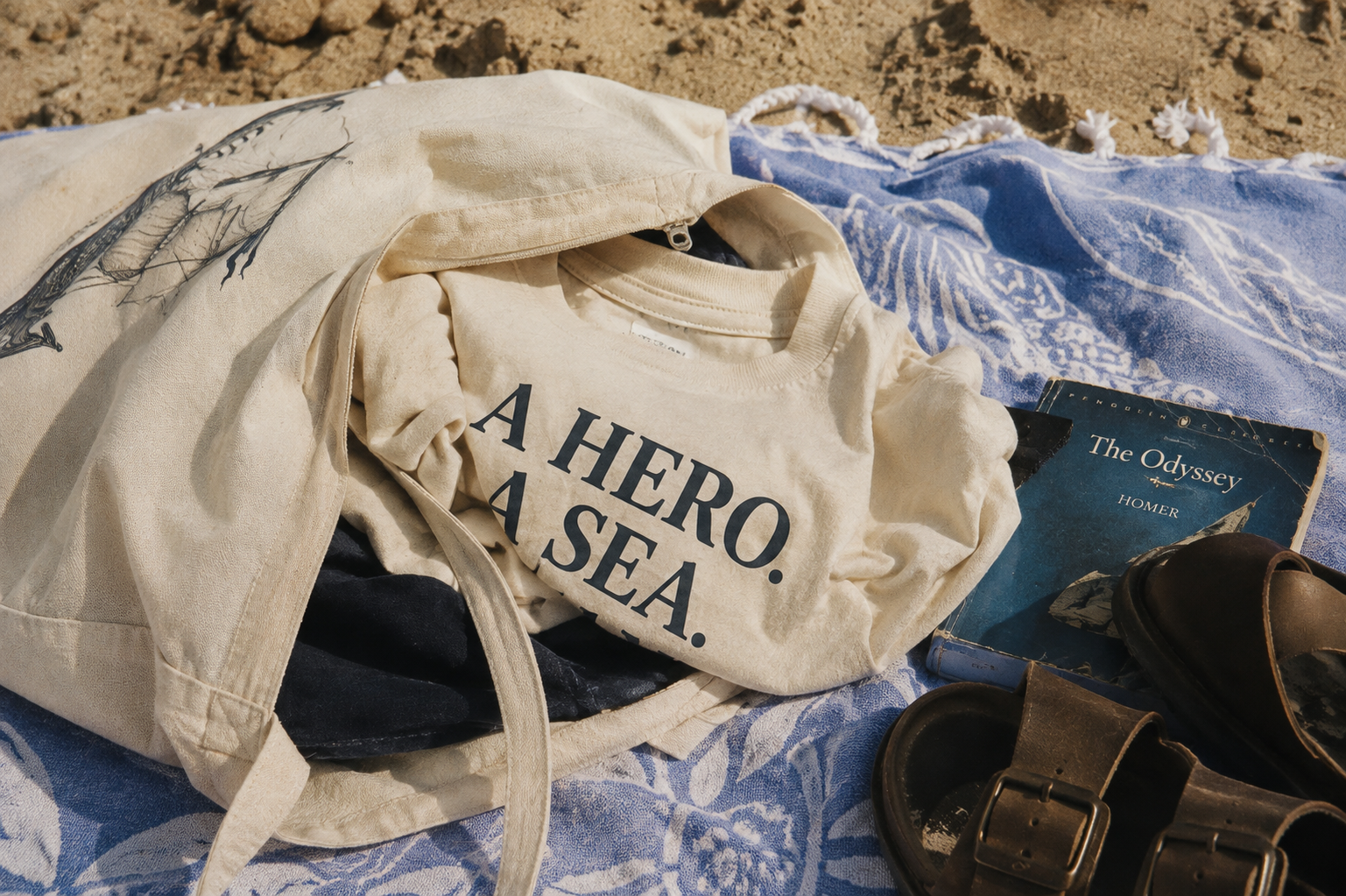 A Hero. A Sea.