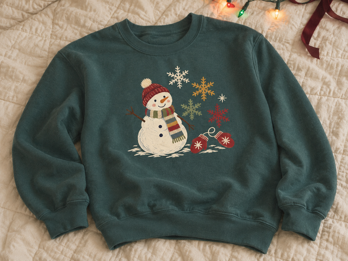Snowman & Mittens Crewneck