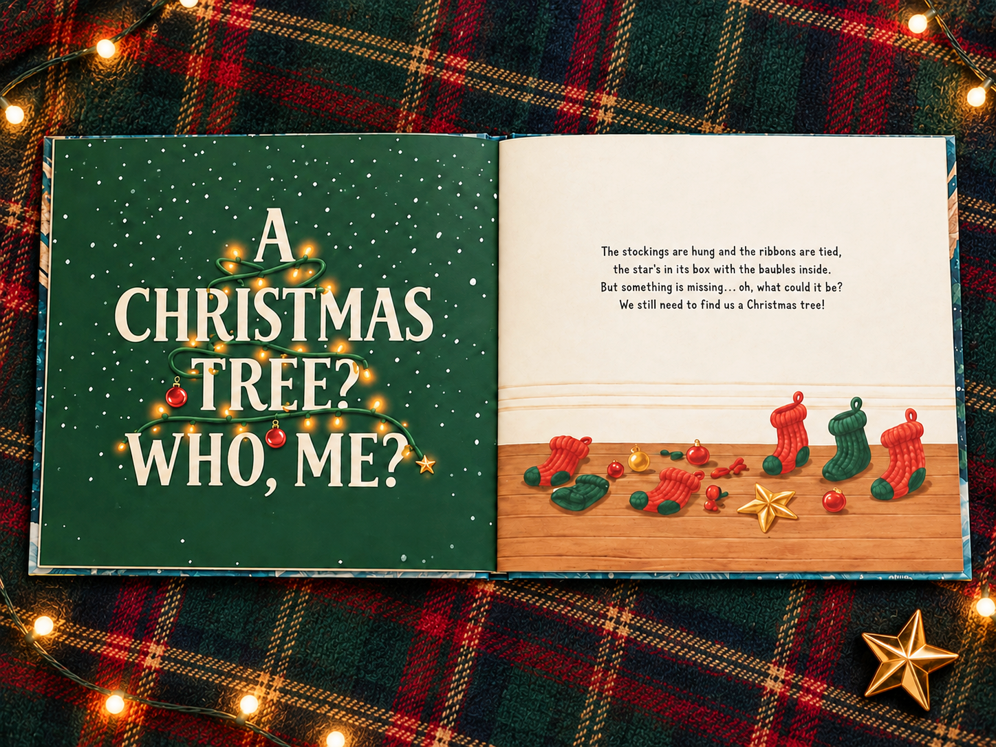 A Christmas Tree? Who, Me?