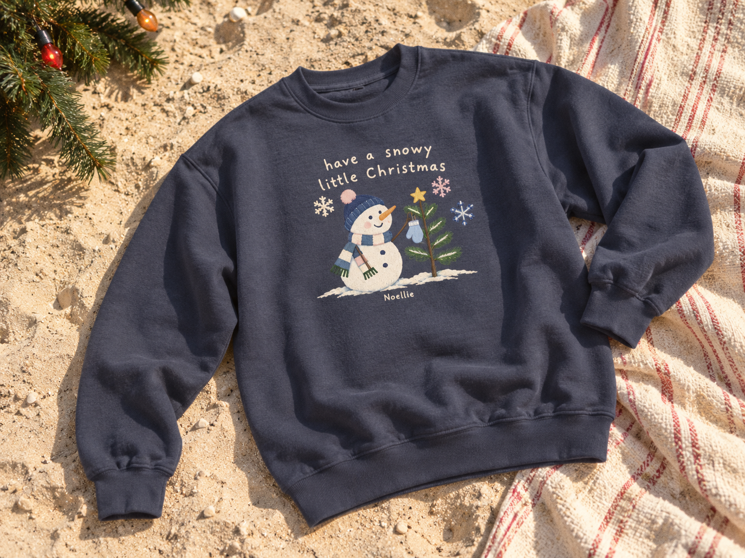 Have a Snowy Little Christmas Crewneck