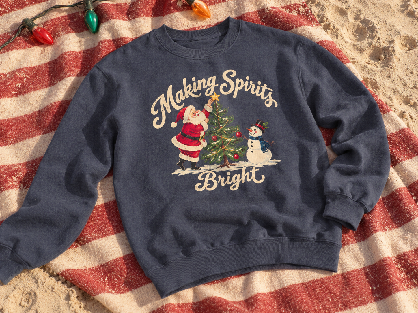 Making Spirits Bright Crewneck