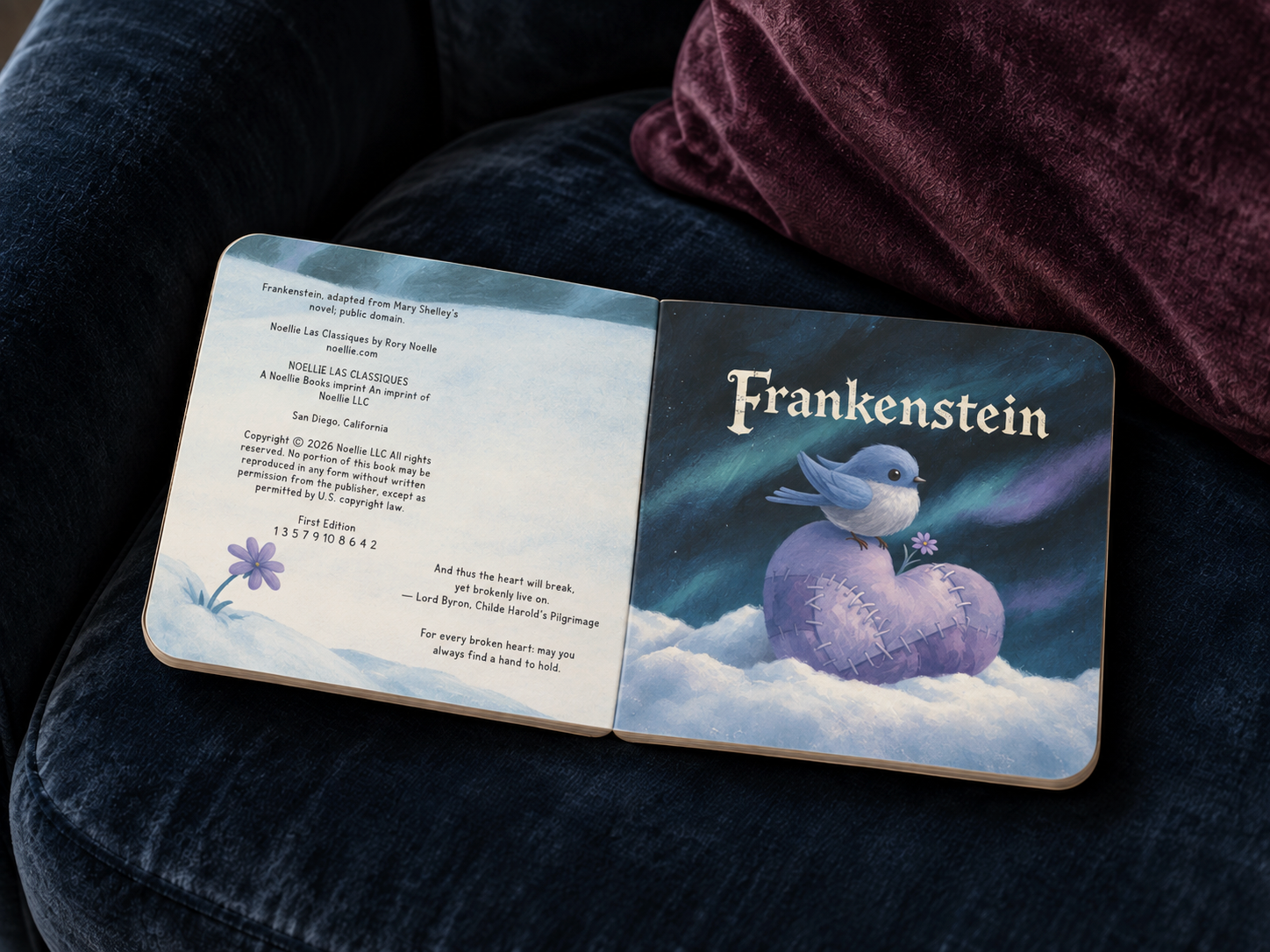 Frankenstein — Noellie Las Classiques Board Book