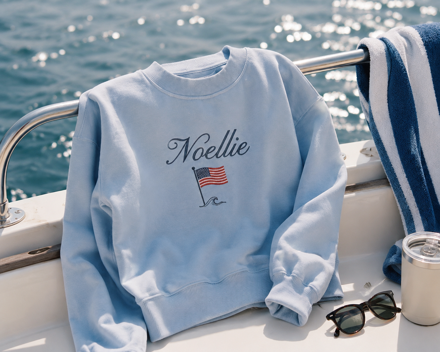 The Noellie Americana Crewneck